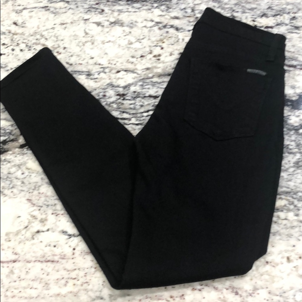 (Sold) Hudson Nico Super Skinny Jeans Dark Black - Picture 4 of 8
